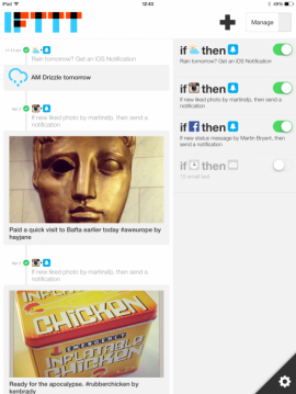 IFTTT iPad