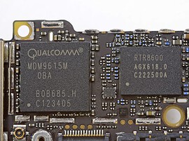 Qualcomm baseband chip iPhone 5