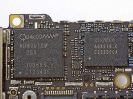 Qualcomm baseband chip iPhone 5