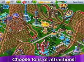 Rollercoaster Tycoon 4 Mobile iOS
