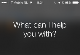 Siri iOS 7