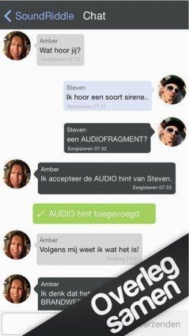 SoundRiddle chatten om te raden