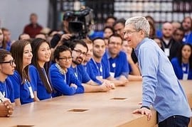 Tim Cook lunch