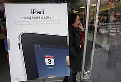 iPad verkoop 2010