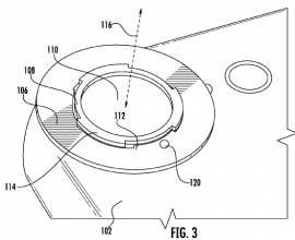 iPhone camera bayonet patent