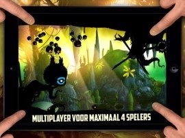 Badland vier spelers iPad iPhone