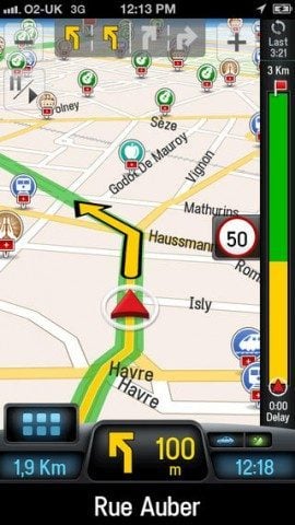 CoPilot GPS route navigatie