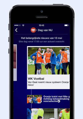 De Dag van NU in NU.nl iPhone app