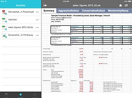 Tresorit Excel document bekijken