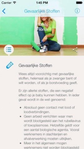 informatie werk en zwangerschap