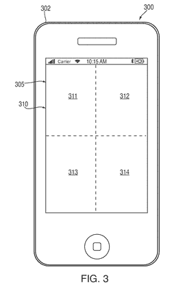 E-paper iPhone patent