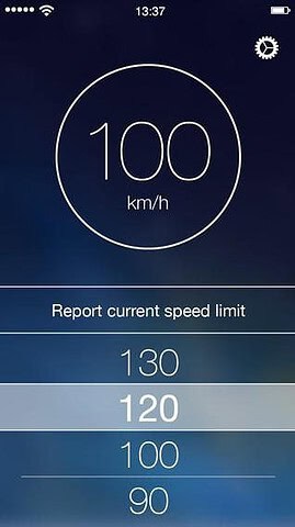 MAXS snelheid rapporteren iPhone