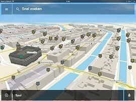 NLife Benelux iPad kaart