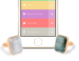 Ringly iPhone smart ring