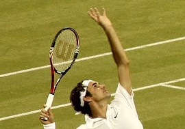 Wimbledon 2014 Federer foto
