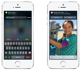 iOS 8 notificaties