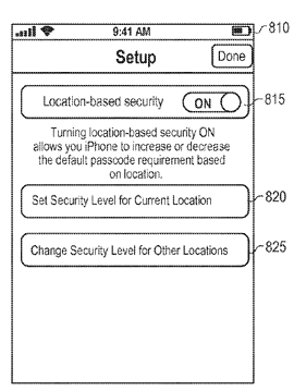 Locatiegebaseerde beveiliging iOS