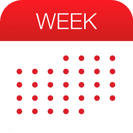 Week Calendar iOS 7 stijl