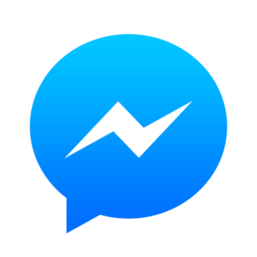 facebook messenger icoon groot