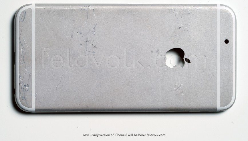 iPhone 6 achterkant feldvolk