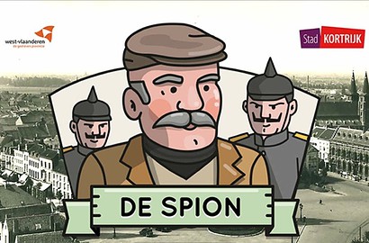 De Spion stadsspel Kortrijk GPS game iPhone iPad