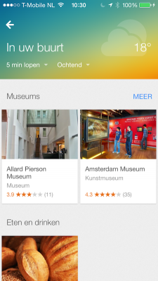 Google Maps locaties verkennen