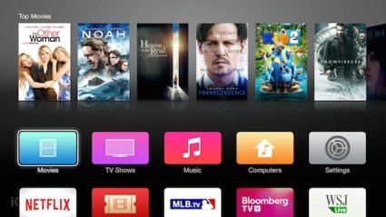 Apple TV beta nieuw hoofdscherm