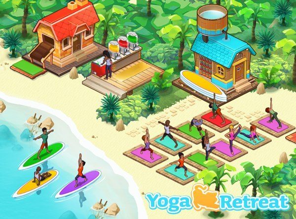 yoga retreat voorbeeld