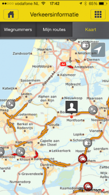 ANWB Onderweg versie 2.6 screenshot