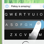 Fleksy Nederlands toetsenbord voor iOS 8