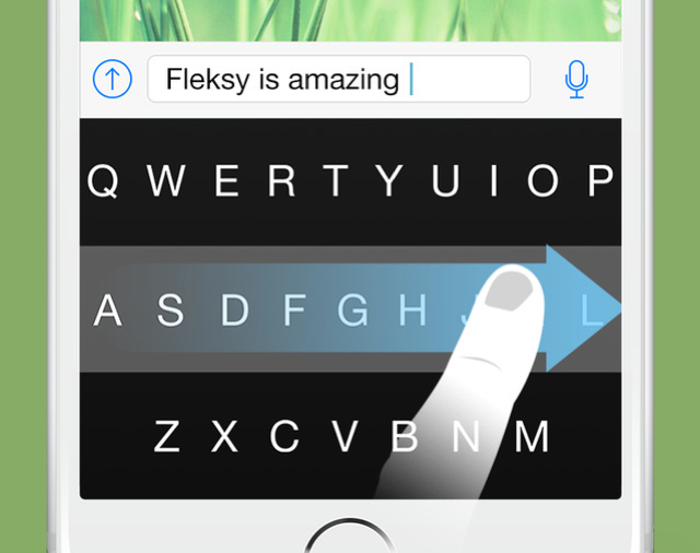 Fleksy Nederlands toetsenbord voor iOS 8