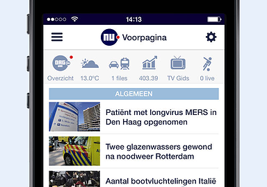 NU.nl iPhone app regionieuws en meer