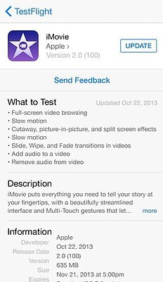 Testflight iPhone wat te testen