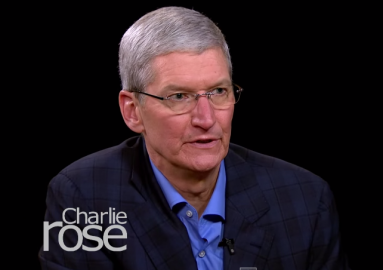 Tim Cook Charlie Rose