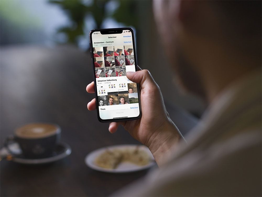 Foto's verwijderen van iPhone