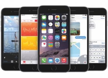 iphone 6 ios 8 plaatjes