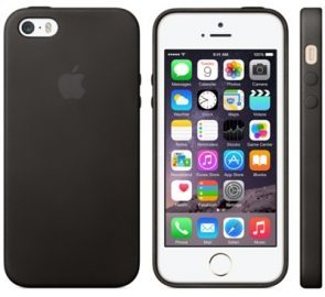 lederen-hoes-iphone-5s-zwart