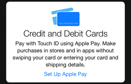 Apple Pay iOS 8.1 beta 2