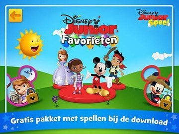 Disney Junior Speel iPad voorpagina