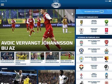 FOX Sports NL iPad iPhone