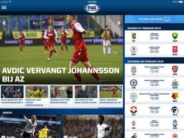 FOX Sports NL iPad iPhone