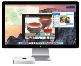 Mac mini 2014 scherm