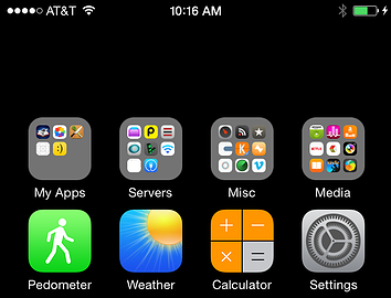 Onzichtbare app iconen iPhone 6