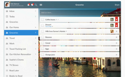 Wunderlist iPad iPhone