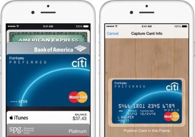 apple pay creditcard scan