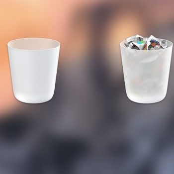 Sla de prullenmand over en verwijder bestanden direct van je Mac