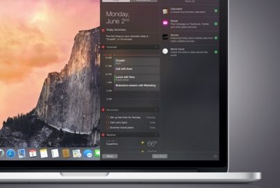 widgets yosemite