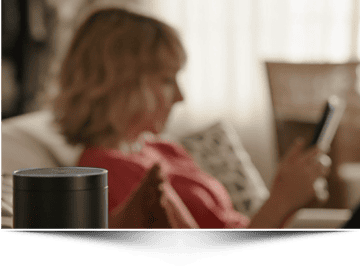 Amazon Echo Siri-assitent met speaker