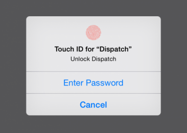 Touch ID Dispatch