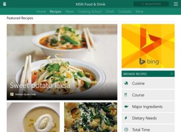 MSN Eten en Drinken iPad iPhone